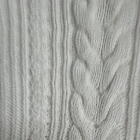 Baby Gap White Cable Knit Dress with Ruffle Hem size Toddler 2 - Picture 8 of 12